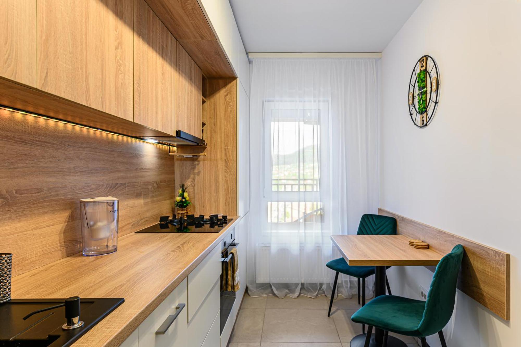 Mountain View Retreat Apartment - Braşov Buitenkant foto
