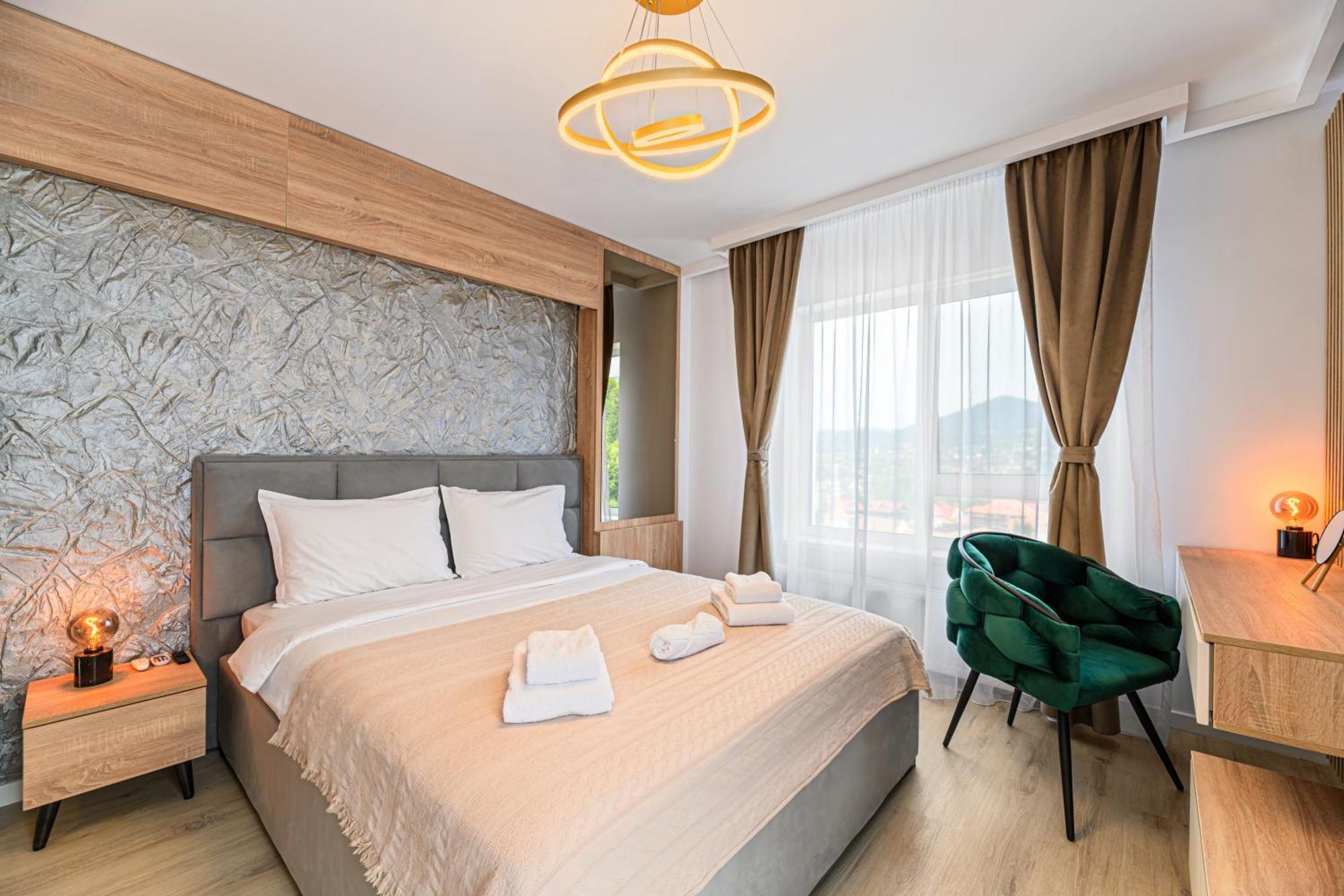 Mountain View Retreat Apartment - Braşov Buitenkant foto