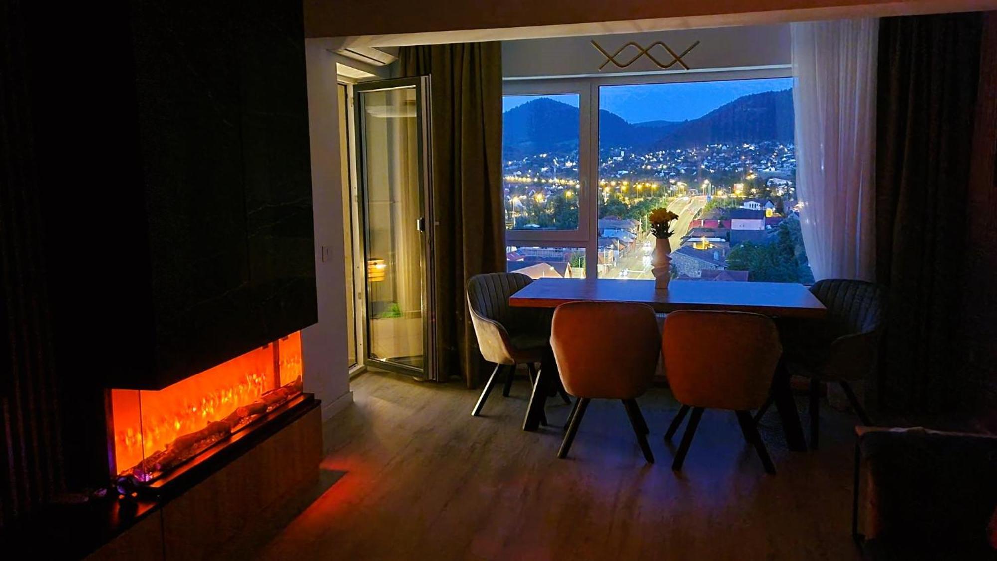 Mountain View Retreat Apartment - Braşov Buitenkant foto
